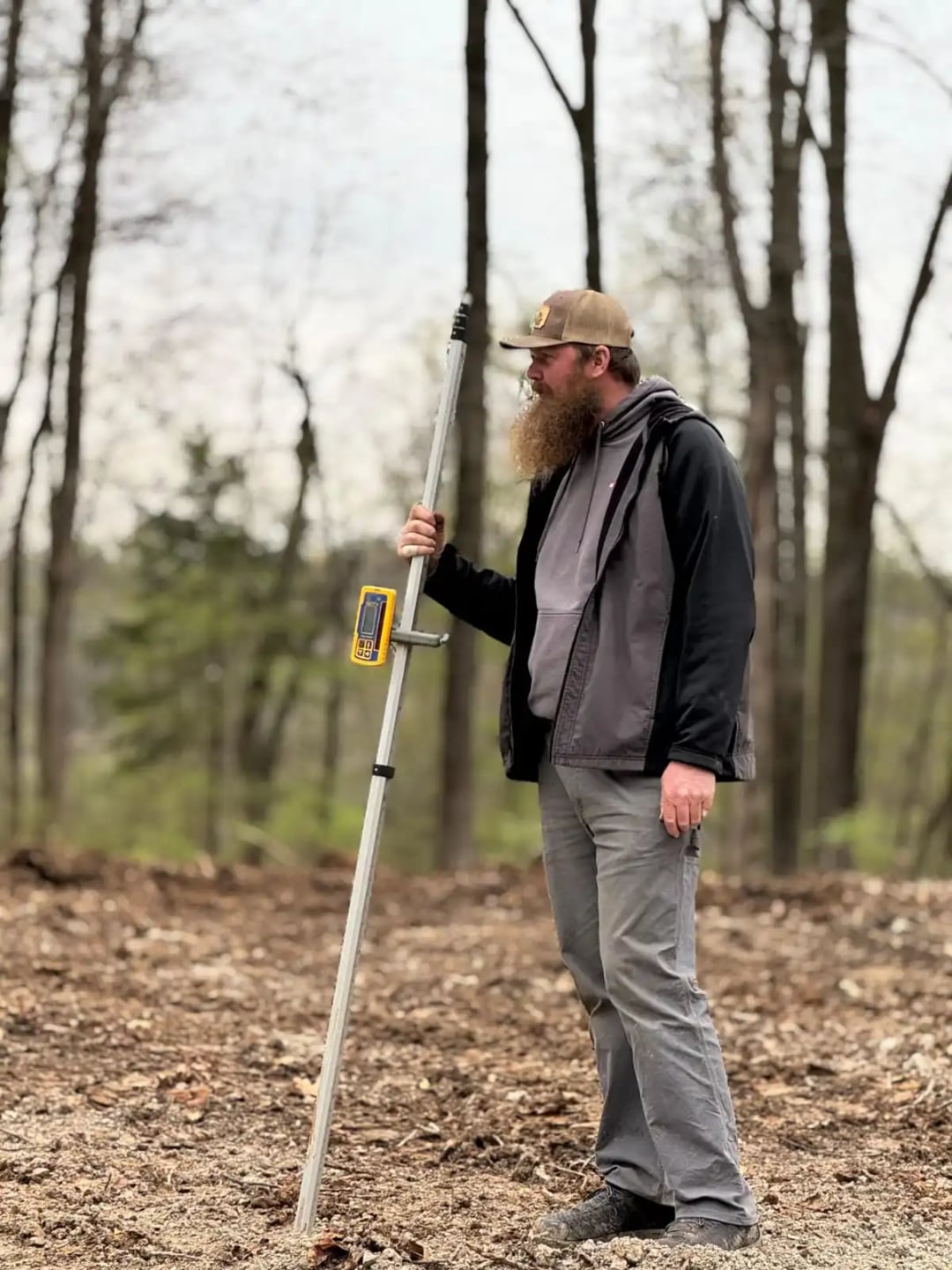 Wiegand Land Solutions team and equipment providing professional land clearing services in Illinois